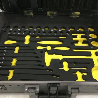 《未使用》工具箱 アタッシュケース ツールボックス シルバーの画像