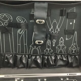 《未使用》工具箱 アタッシュケース ツールボックス シルバーの画像