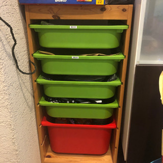 IKEA チェスト　おもちゃばこ