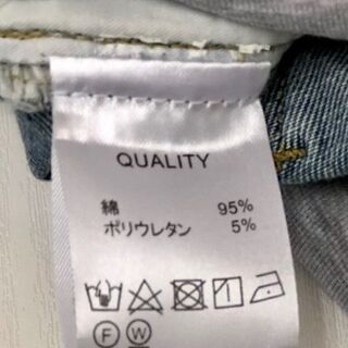 ☆新品☆ マタニティ用　服　テーパードデニム　の画像