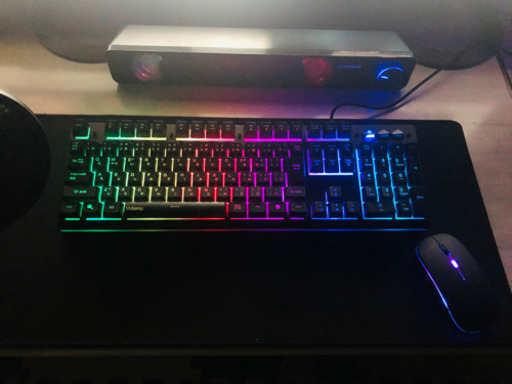 豪華！ASUS モニター2台 デスク本体