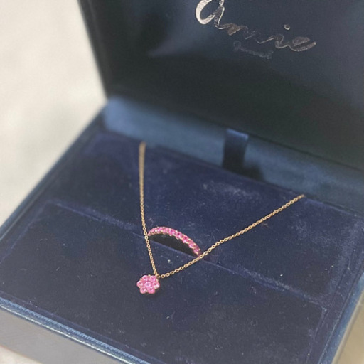 ☆貴重☆ピンクサファイヤ ネックレス＆リングセット