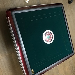 【唐邦】使用回数2回の新中古｜全自動麻雀卓 テーブルタイプ 折り...