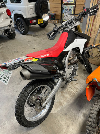 決まりました(^^)☆ホンダ CRF250L 前後タイヤ新品交換済☆