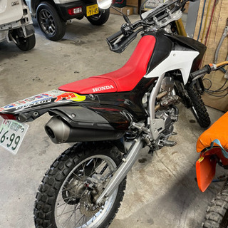 決まりました(^^)☆ホンダ CRF250L 前後タイヤ新品交換済☆