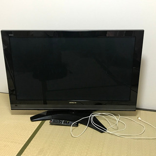 ★無料★42型日立録画機能付プラズマテレビWooo【ジャンク】