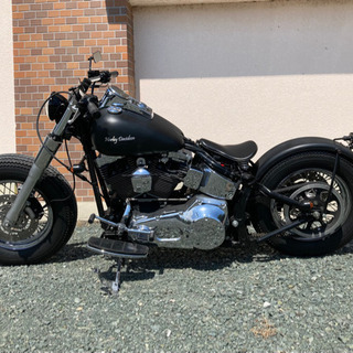 FLSTF ハーレー ファットボーイ　カスタム　ボバー　ソフテイルの画像