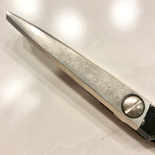 【ネット決済・配送】ピンキングハサミ　Deluxe  Kleencut  USA 裁縫　はさみ　ギザギザ　ヴィンテージ　レトロ　アンティーク Pinking Scissors の画像