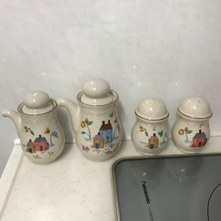 【中古品】美品　調味料いれ　の画像