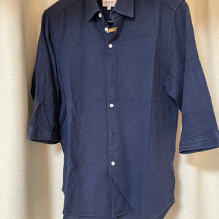 シャツ　七分袖　メンズ　レジュン　