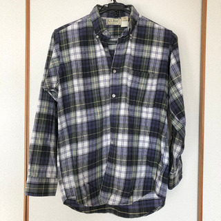 L.L.Bean ネルシャツ