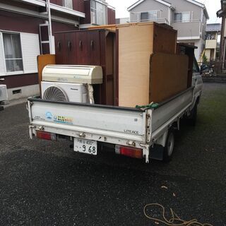 大型家具　食器棚自宅1.2階団地対応　無垢家具　合板家具 - 地元のお店