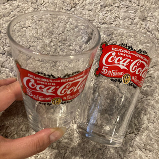 5個 
コカコーラ🥤コップ、グラス 