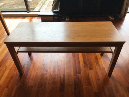 無印良品  木製ベンチ　オーク材