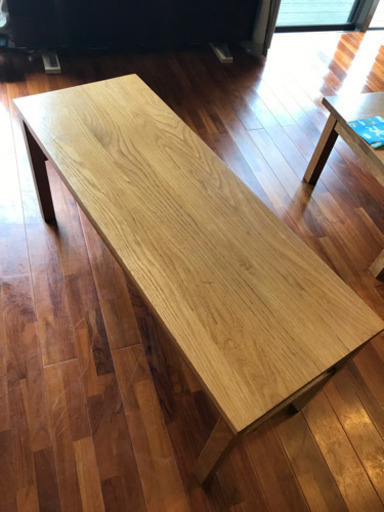 無印良品  木製ベンチ　オーク材