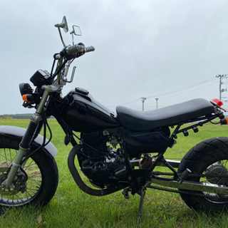 tw200 e ちょいスカチューン　そのまま乗れます。