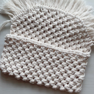 マクラメポーチの画像