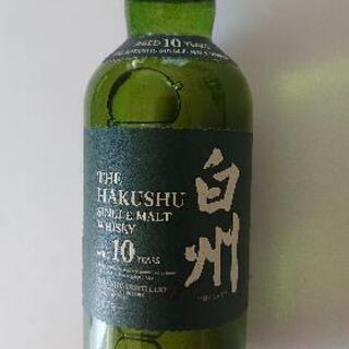 【未開栓】SUNTORY サントリー 白州10年 ベビーボトル ウイスキー 180ml 40%