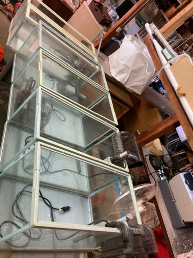 水槽まとめて7個　小3個大4個