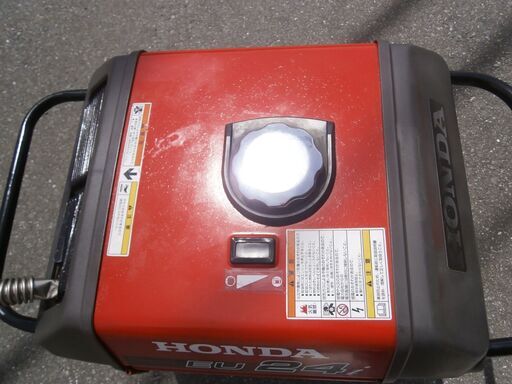 ☆中古品 ホンダ（HONDA）インバーター発電機 EU24i 防音 2.4KVA　動作問題なし☆