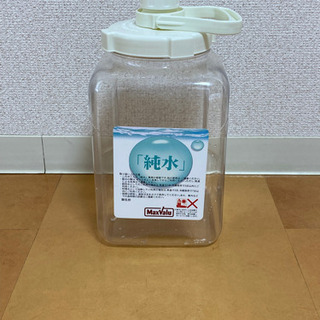 バックスバリューの純水ボトル