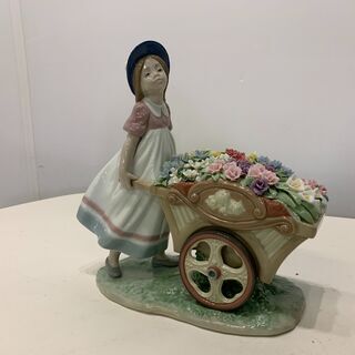 （210721）リヤドロ LLADRO 可愛いお花屋さん フィギ...