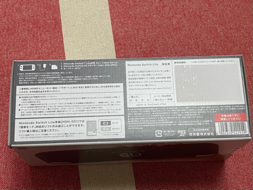 Switch ライト　グレー