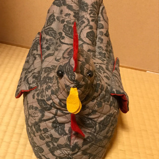 にわとりの置き物の画像