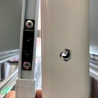 ★ジャンク品★　自立式ホワイトボード　ホワイトボード　030Jの画像