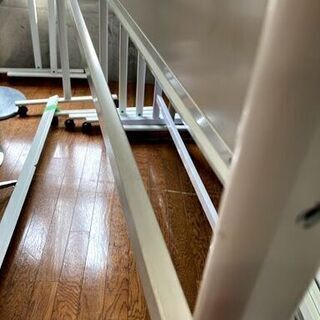 ★ジャンク品★　自立式ホワイトボード　ホワイトボード　030Jの画像