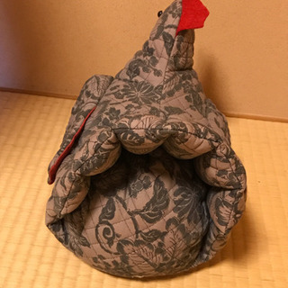 にわとりの置き物の画像