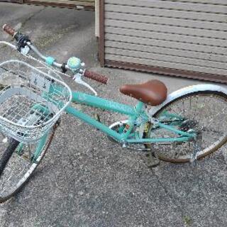 (受け渡し準備中)女の子用自転車　22インチ　現状