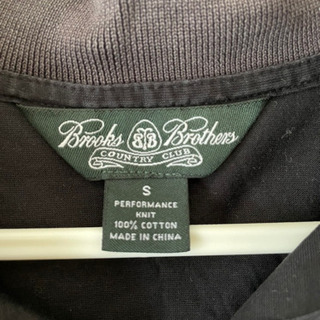 ブルックスブラザーズ　ポロシャツ　ブラックの画像