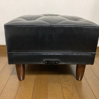 【値下げ・送料込】カリモク　60 オットマン　黒 カリモク60 オットマン・ブラックブラック | D&DEPARTMENT