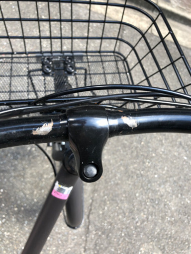 子供乗せ自転車　26インチ　チャイルドシート付
