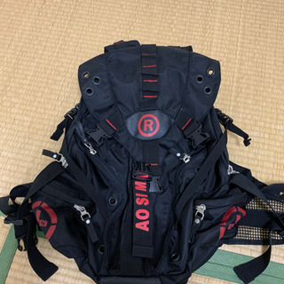 大容量　リュックサック　収納多数の画像