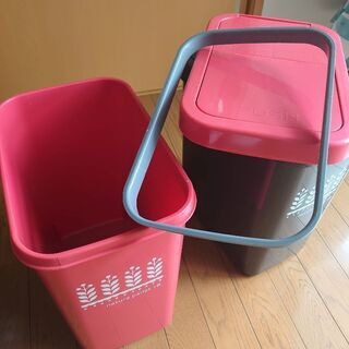 ごみ箱　2個セットの画像