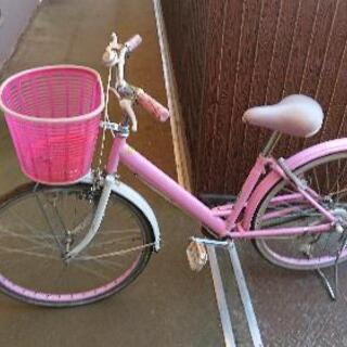 女児自転車 24インチ 無償にて。