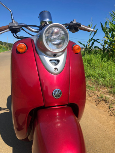 大人気のヤマハビーノ！かわいい顔して速い！ピカピカ！絶好調！