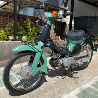 2万円値下げ スーパーカブ 80cc 50ボアアップ 丸目C50改の画像