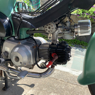 2万円値下げ スーパーカブ 80cc 50ボアアップ 丸目C50改の画像