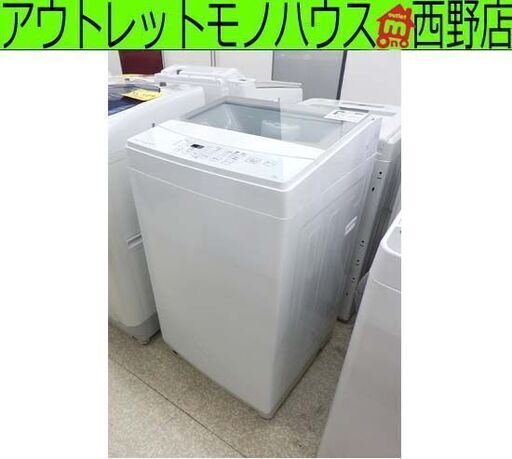 洗濯機 6kg 2019年製 ニトリ NTR60 シンプル NITORI ６キロ 札幌 西野店