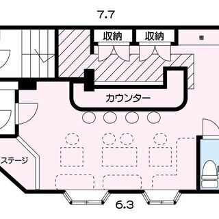 🟩テナント物件◆カラオケＯＫ🟩 ◆桃谷駅 徒歩2分◆カフェ・バー...