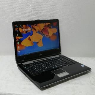 ★すぐ使え 光沢★初心者OK サポート充実win10ffice2019 富士通　FMV ノート
の画像