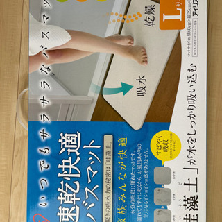 アイリスオーヤマ珪藻土マットの画像