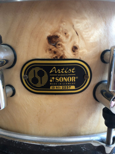 SONOR Artist series スネアドラム