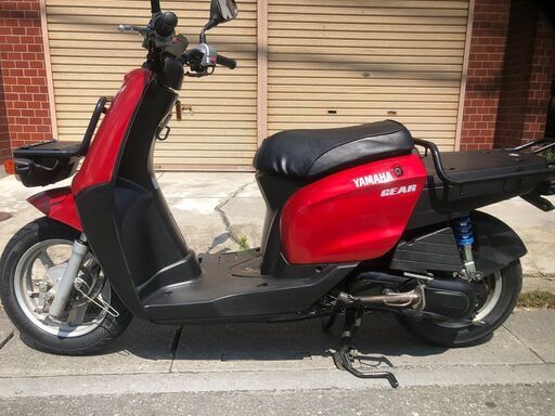 値下げしました【エンジンO/H済】UA07J ヤマハ GEAR ギア フルメンテ 塗装済 UberEats デリバリー【キャンディレッド】UA06J UA08J