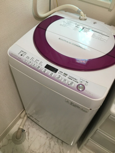 SHARP 7kg 洗濯機　お値下げ致しました！
