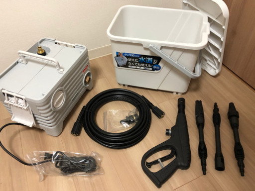 【受け渡し決まりました】アイリスオーヤマ タンク式高圧洗浄機 SBT-512N