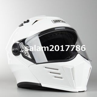 SIMPSON ダークサム 白 XXL(63-64)★取り寄せ品★